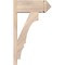 Ekena Millwork Balboa Arts & Crafts Smooth Outlooker, Douglas Fir, 7 1/2"W x 18"D x 30"H OUT08X18X30BOA03SDF - alternate 4